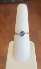 Load image into Gallery viewer, 14k yellow gold tanzanite ring