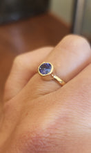 Load image into Gallery viewer, 14k yellow gold tanzanite ring