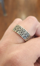 Load image into Gallery viewer, Sterling silver celtic knotwork eternal ring band