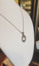 Load image into Gallery viewer, Sterling silver mini celtic dragon pendant charm