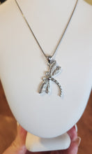 Load image into Gallery viewer, Sterling silver dragonfly fashion pendant