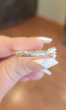 Load image into Gallery viewer, Sterling silver blue topaz solitaire ring