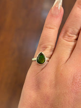Load image into Gallery viewer, Sterling silver mini ammolite rings