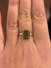 Load image into Gallery viewer, Sterling silver mini ammolite rings