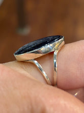 Load image into Gallery viewer, Sterling Silver Custom Handmade Goldstone Cabochon Ring
