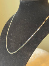 Load image into Gallery viewer, Sterling silver 3mm 24" figaro chain