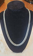 Load image into Gallery viewer, Sterling silver Miami Cuban 8mm chain