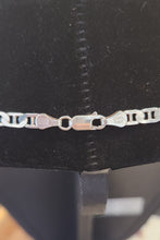 Load image into Gallery viewer, Sterling silver 4.5mm 18" mariner chain