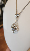 Load image into Gallery viewer, Sterling silver prasiolite pendant
