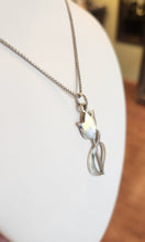 Load image into Gallery viewer, Sterling silver tulip pendant