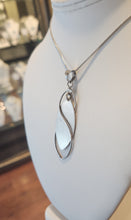 Load image into Gallery viewer, Sterling silver "S-shaped" pendant