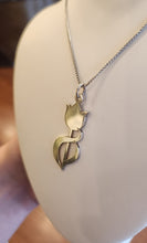 Load image into Gallery viewer, Sterling silver tulip pendant