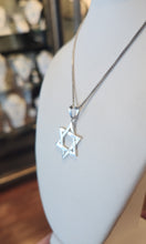 Load image into Gallery viewer, Sterling silver Star of David pendant