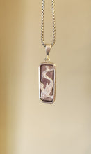 Load image into Gallery viewer, Sterling silver amethyst koi fish pendant