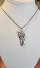 Load image into Gallery viewer, Sterling silver "Bigfoot's foot" pendant