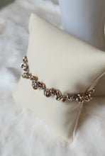 Load image into Gallery viewer, Sterling silver two-toned bracelet