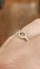Load image into Gallery viewer, Sterling silver simple infinity ring