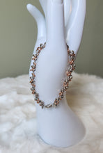 Load image into Gallery viewer, Sterling silver two-toned bracelet