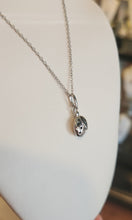 Load image into Gallery viewer, Sterling silver ladybug diamond pendant