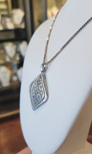 Load image into Gallery viewer, Sterling silver textured fashion pendant