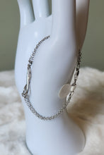 Load image into Gallery viewer, Sterling silver double-chain infinity bracelet