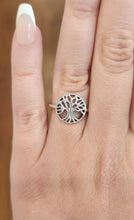 Load image into Gallery viewer, Sterling silver tree of life ring