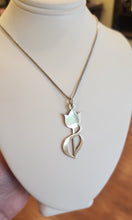 Load image into Gallery viewer, Sterling silver tulip pendant