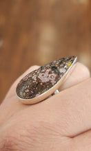 Load image into Gallery viewer, Sterling silver ocean jasper ring