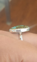 Load image into Gallery viewer, Sterling silver turquoise statement ring